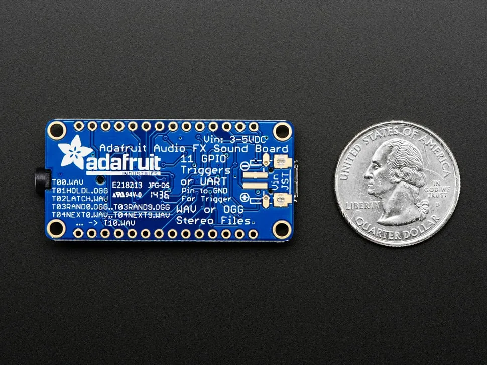 Adafruit Audio FX Sound Board - WAV/OGG Trigger with 2MB Flash