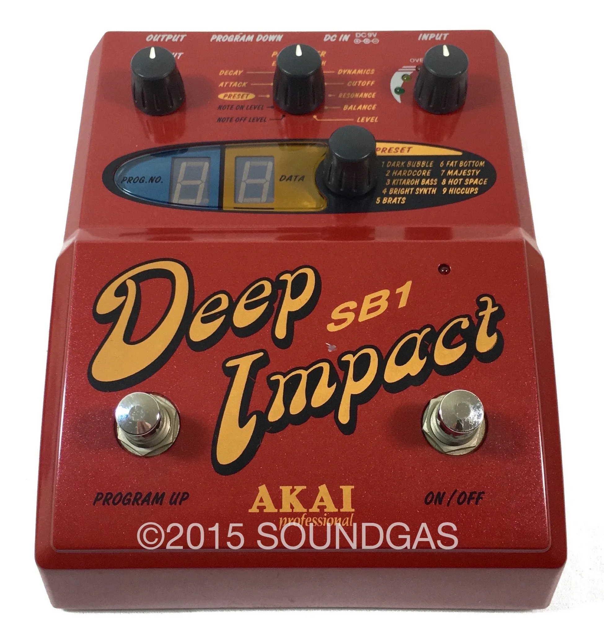 AKAI DEEP IMPACT SB-1 Bass Synthesizer Pedal