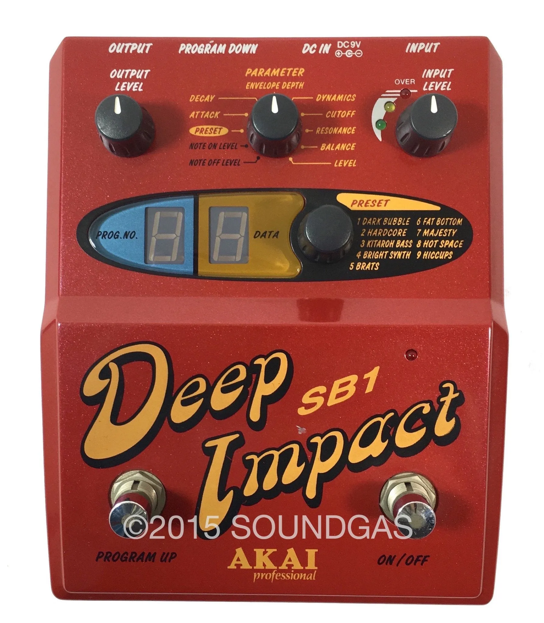 AKAI DEEP IMPACT SB-1 Bass Synthesizer Pedal