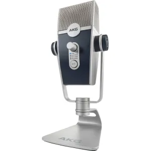 AKG Lyra USB Microphone, Ultra-HD Quality, Mac/PC/Android/iOS Compatible - C44-USB