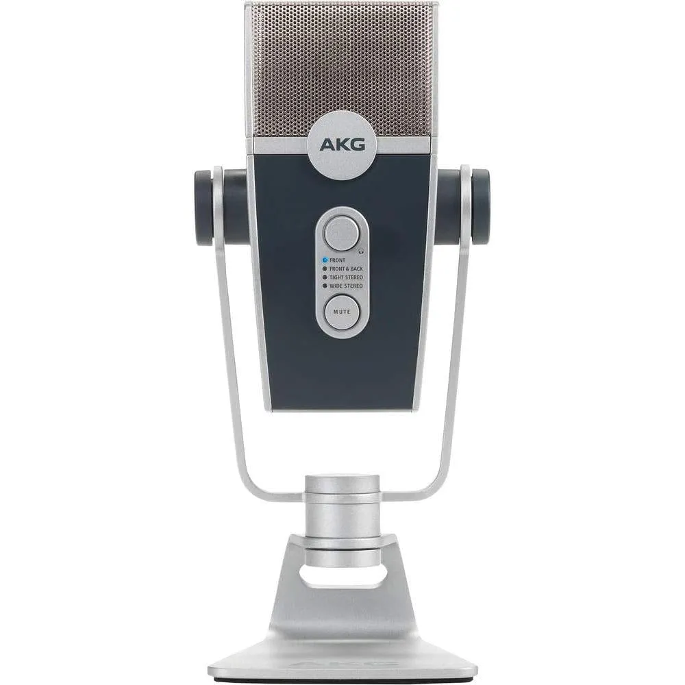 AKG Lyra USB Microphone, Ultra-HD Quality, Mac/PC/Android/iOS Compatible - C44-USB