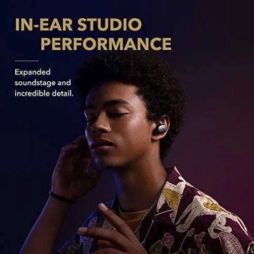 Anker Soundcore Liberty 2 Pro True Wireless Earbuds, Bluetooth Earbuds with Astria Coaxial Acoustic Architecture, in-Ear Studio Performance, 8-Hour Playtime, HearID Personalized EQ, Wireless Charging