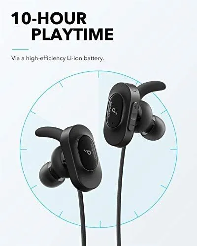 Anker Soundcore Sport Air Wireless Bluetooth Headphones - Lightweight, Sweat-Resistant, and Enhanced Sound Quality for Active Lifestyles