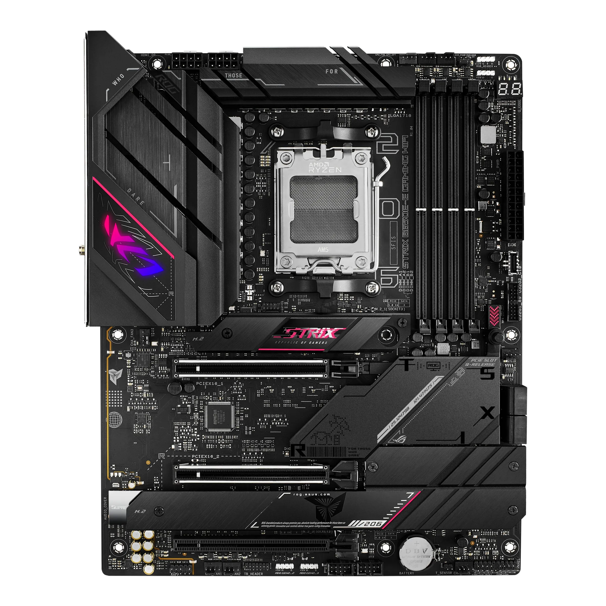 Asus Rog Strix B650e-E Gaming Wifi - Motherboard - Atx - Socket Am5 - Amd B650 Chipset - Usb-C 3.2 Gen 2X2, Usb-C 3.2 Ge