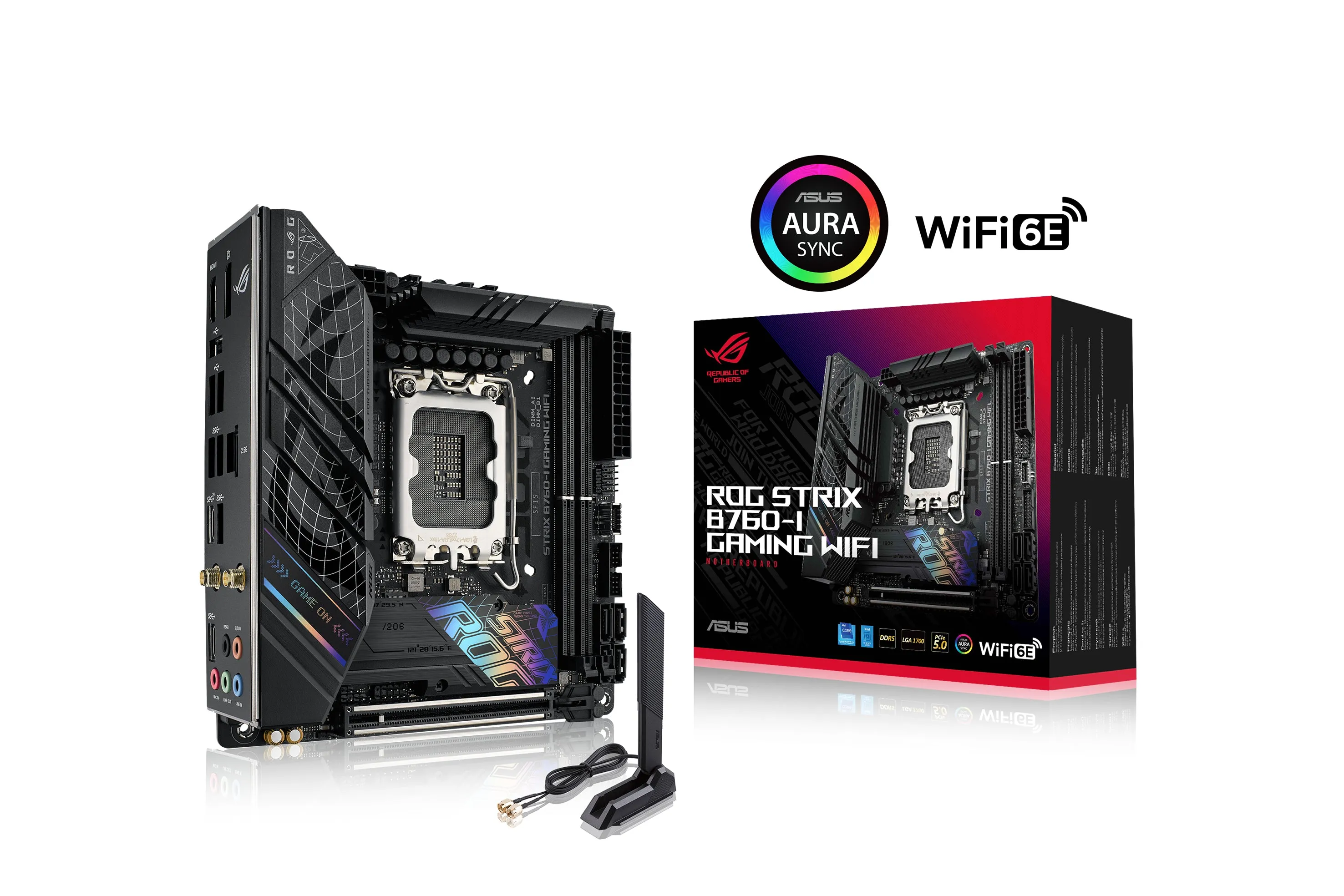 Asus Rog Strix B760-I Gaming Wifi Intel B760 Lga 1700 Mini Itx