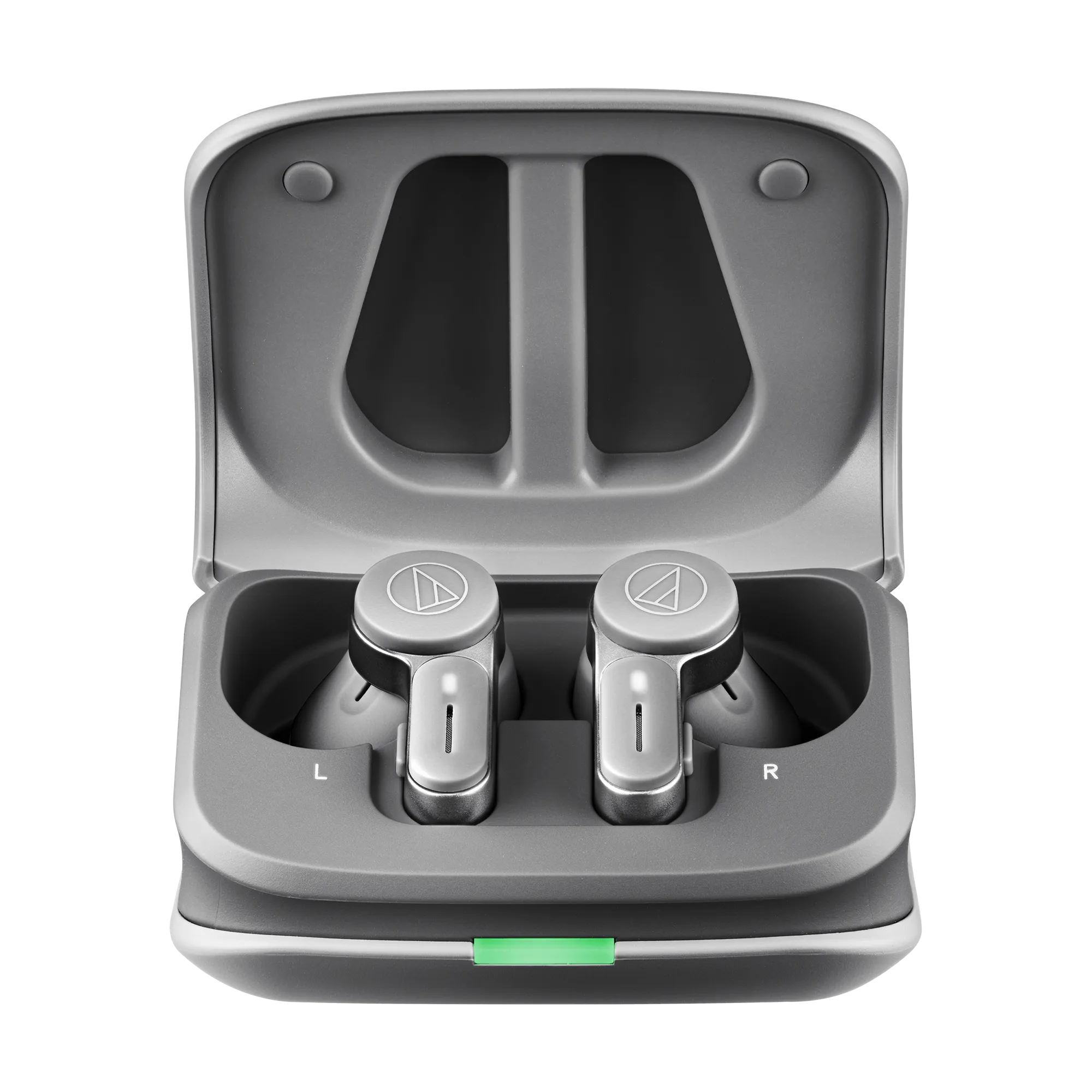 Audio-Technica Consumer ATH-TWX7 Noise-Canceling True Wireless Earbuds (Grey)