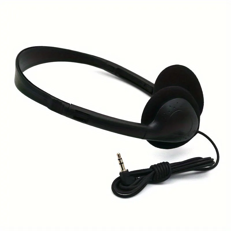 Aviation-Inspired Headwear Earphones Wired Earphones with 3.5mm Plug