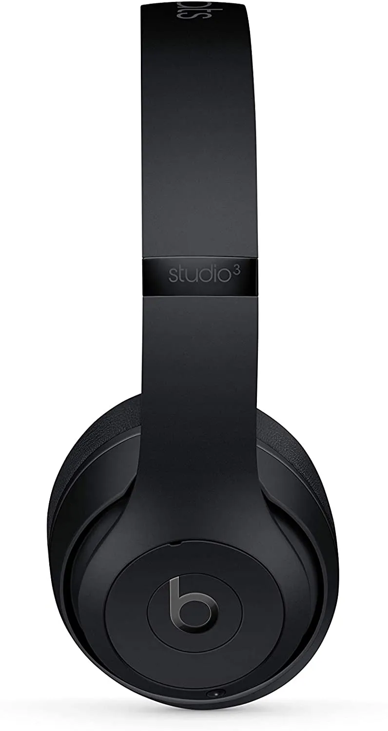 Beats by Dr. Dre Beats Studio3 Wireless Bluetooth Headphones Matte Black (Model : MX3X2LL)