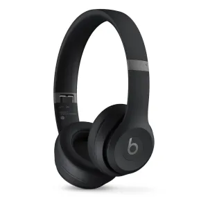 Beats Solo 4 — On-Ear Wireless Headphones – Matt Black