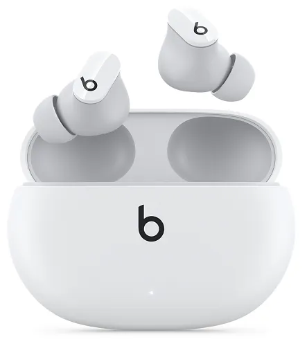 Beats Studio Buds True Wireless Noise Cancelling Earphones (Renewed) - White-D