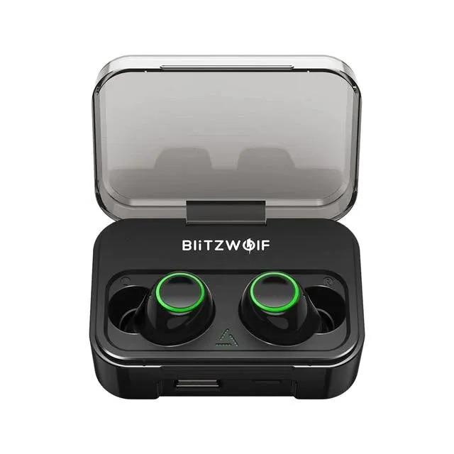 BlitzWolf  BW-FTE3S 3 Wireless Bluetooth v5.0 In-Ear Earphones |Digital Power Display| Big Battery|  Universal Compatibility