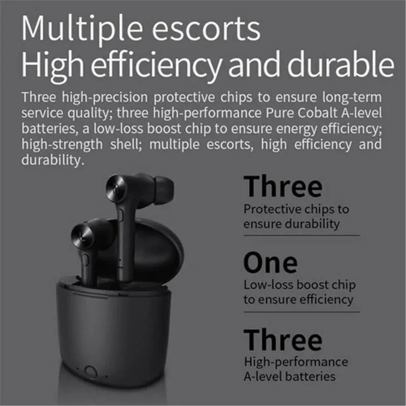 Bluedio Wireless BT V5.0 Waterproof Earphones w/ FaceRecognition |Compatible with IOS and Android system