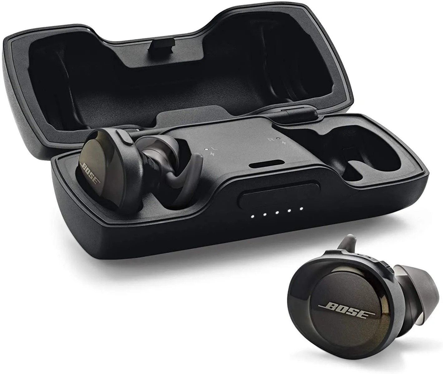 Bose 774373-0010 SoundSport Free, True Wireless Earbuds, (Sweatproof Bluetooth Headphones for Workouts and Sports), Black