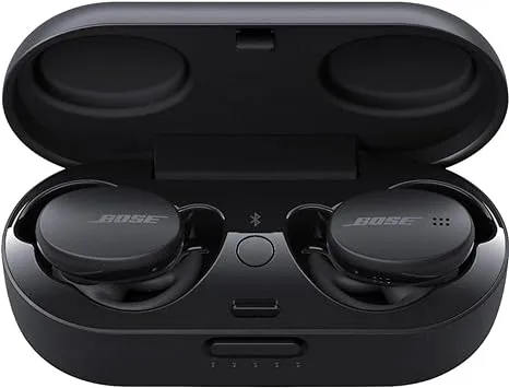 Bose Sport Earbuds - Wireless Earphones - Bluetooth In Ear Headphones for Workouts and Running, Triple Black