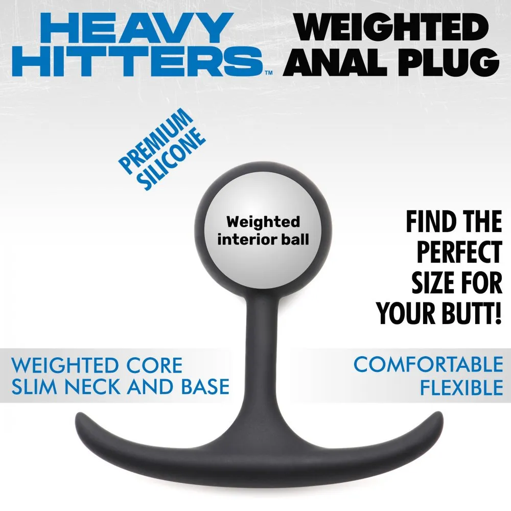 Comfort Plugs Premium Silicone 3.9" Weighted Round Plug