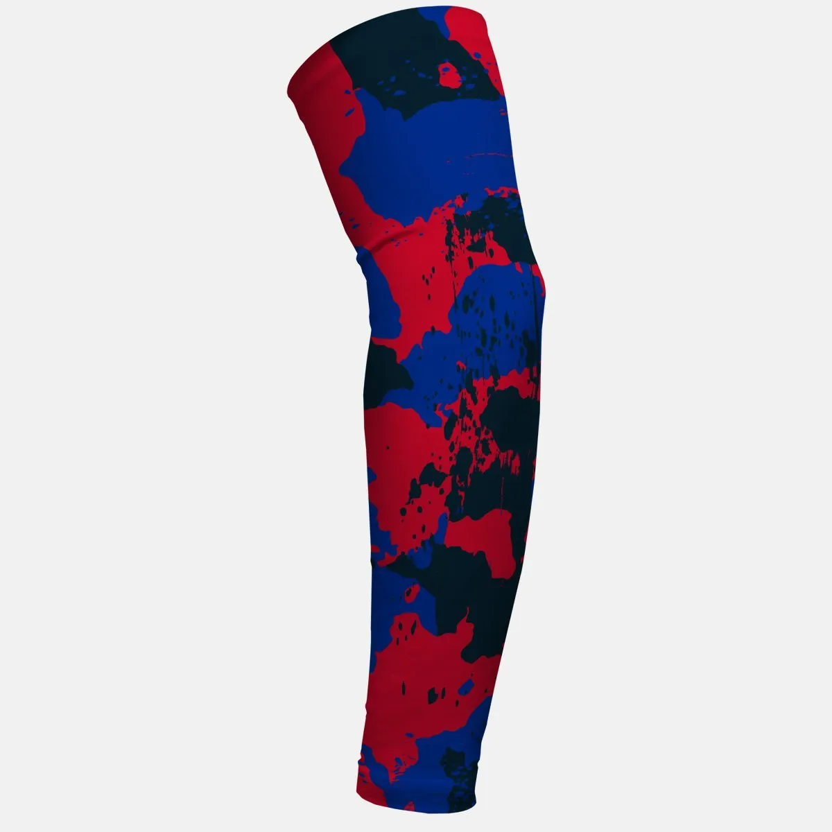 Corrosive Navy Blue Black Red Arm Sleeve