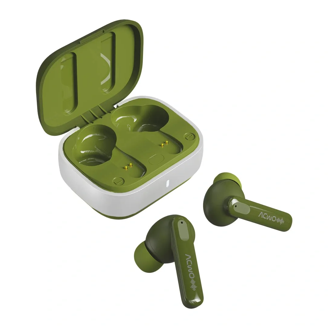 Decibel (Green) Earbuds