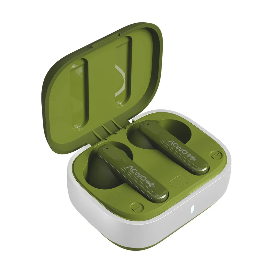 Decibel (Green) Earbuds