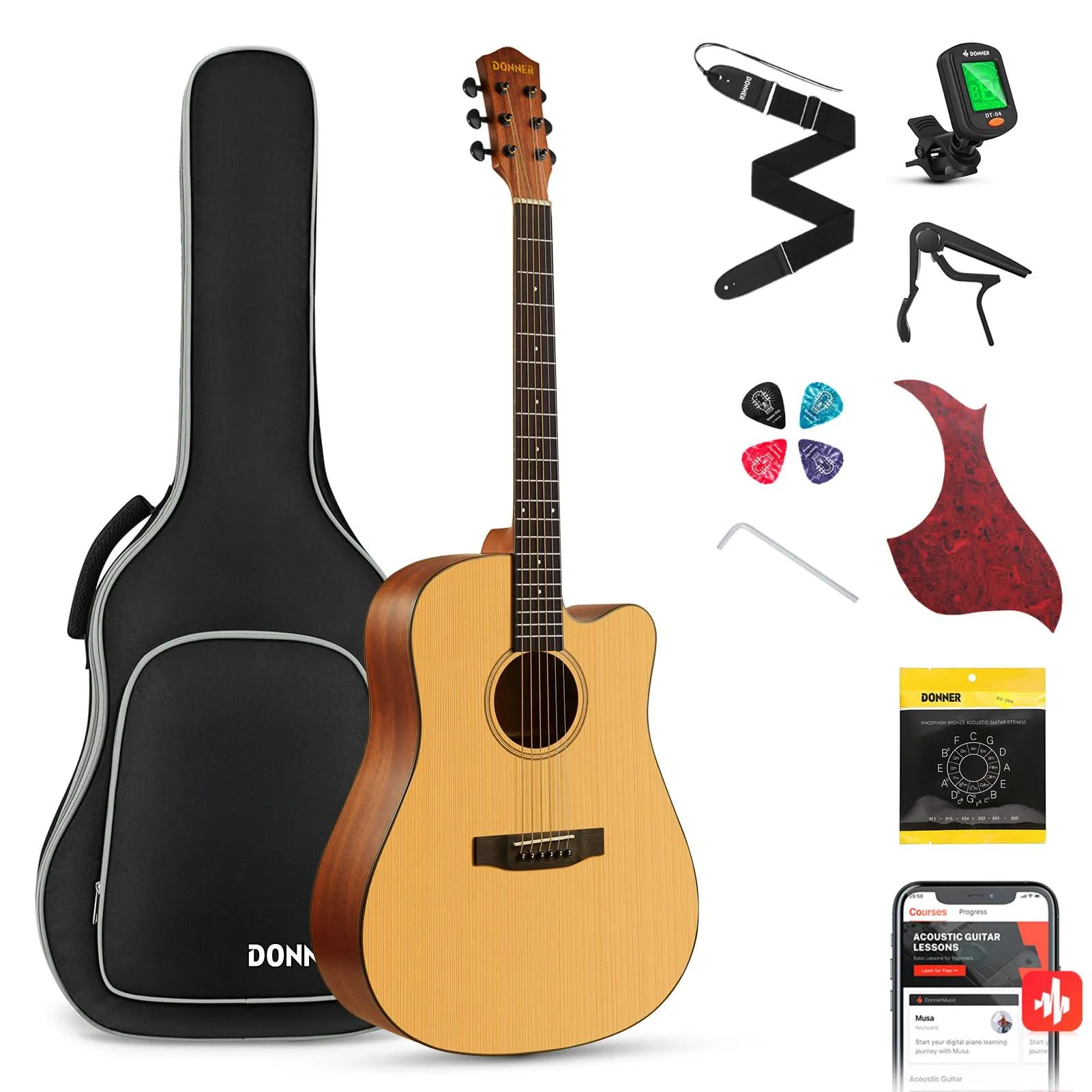 Donner Acoustic Guitar