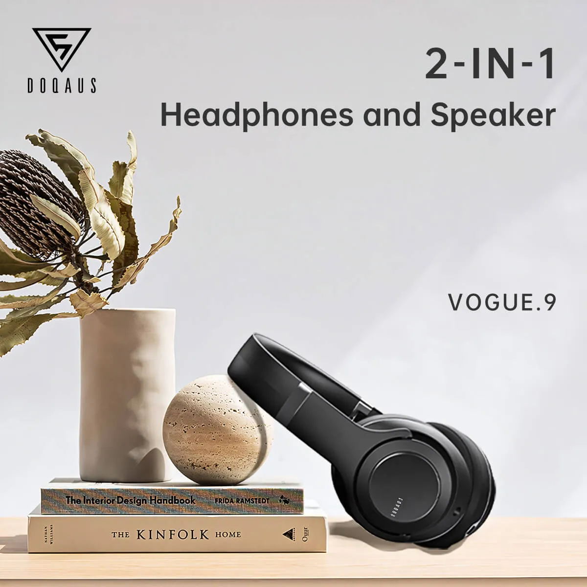 DOQAUS VOGUE 9 Bluetooth Headphones