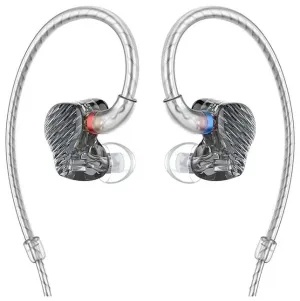 FiiO FA7 HiFi Quad Balanced Armature In-Ear Headphones, Black