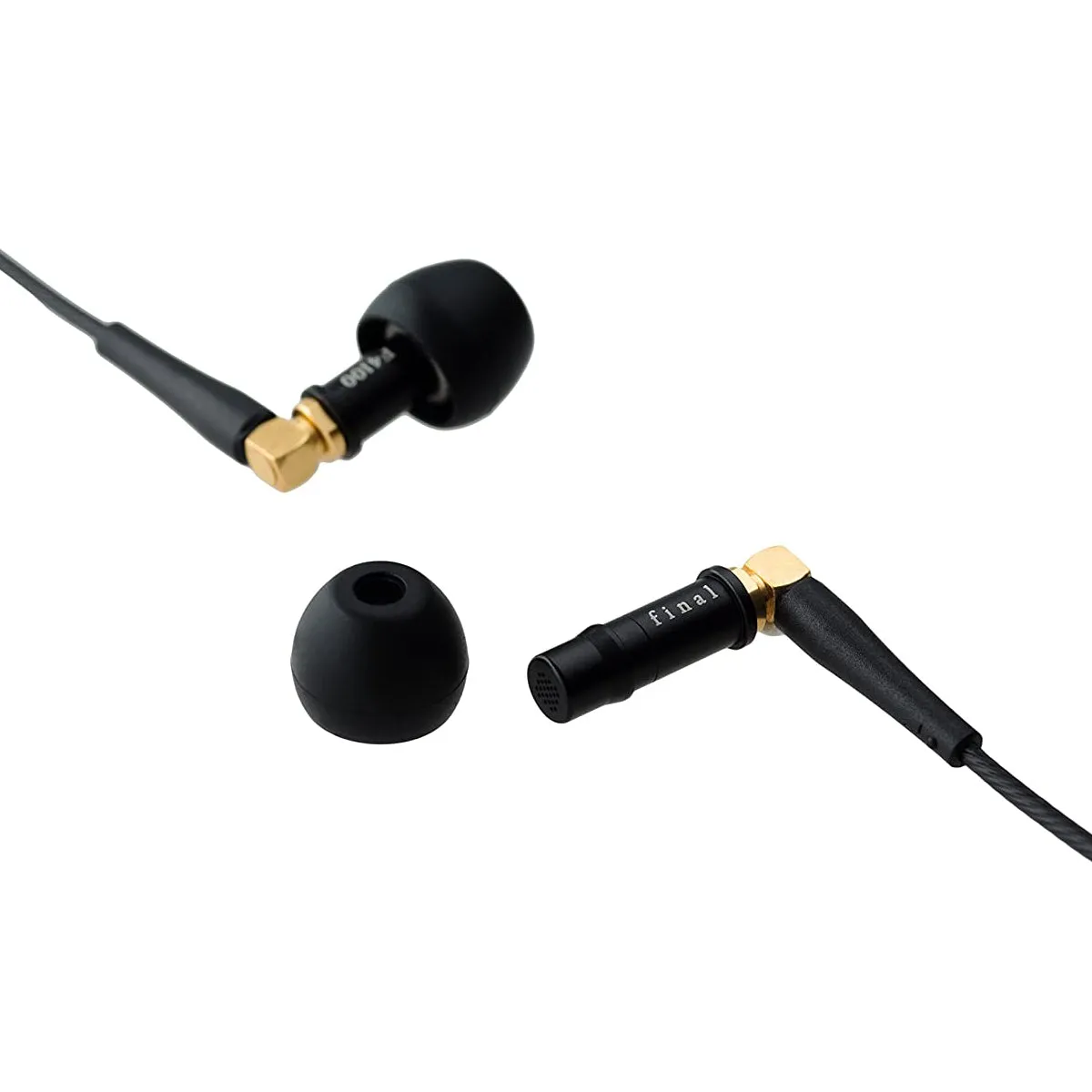 Final Audio F4100 High Fidelity In-Ear Headphones ( free Glow-in-the-Dark tips)