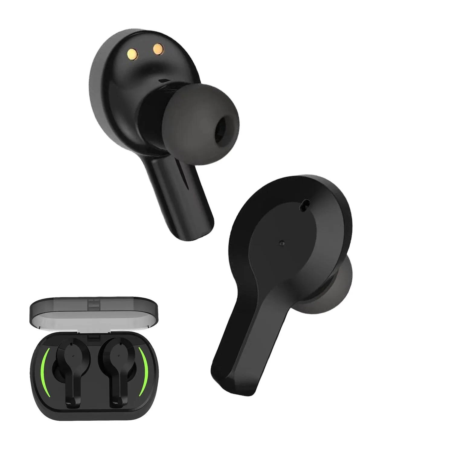 Gabba Goods TrueBuds Tone Wireless Premium Earbuds with Charging case for Bluetooth Ear BudsTruebuds Tone (Built-In Phone Stand)