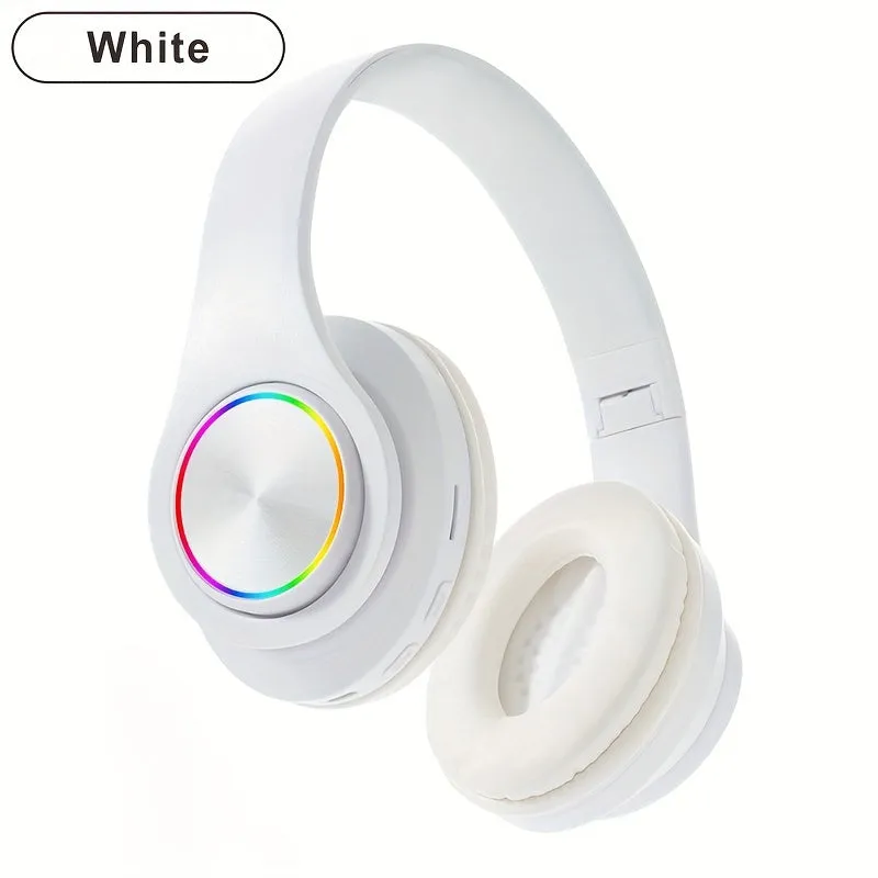 Illuminate Your Sound Matte Appearance Fully Wrapped Ear B39 Head-mounted Wireless Headset