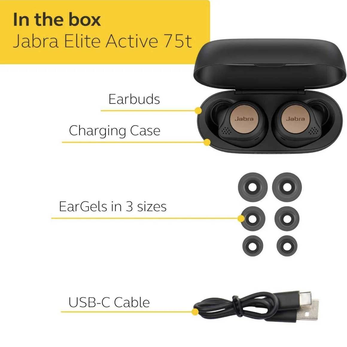 Jabra - Elite Active 75t