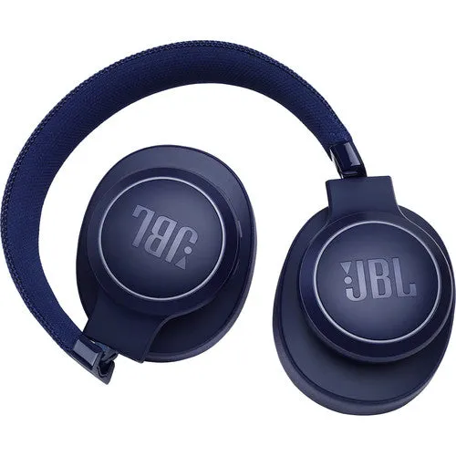 JBL LIVE 500BT Wireless Over-Ear Headphones (Blue)