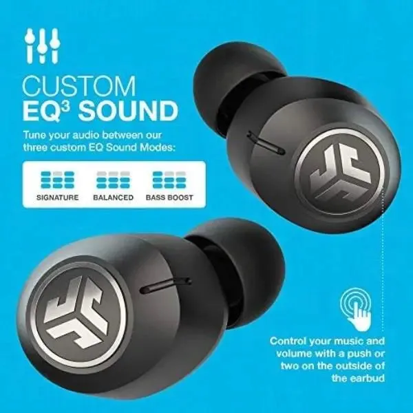 JLab JBuds Air ANC Bluetooth Wireless In-Ear Earbuds