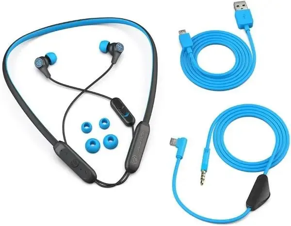 JLab Play Wireless Gaming Earbuds - Blue / Black