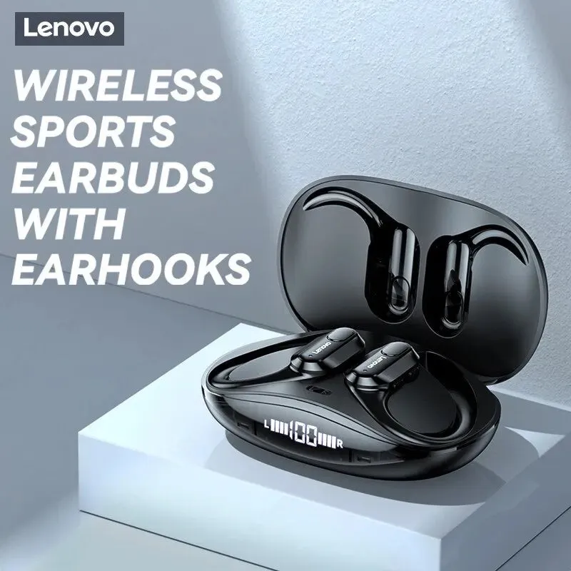 Lenovo XT80 Sports Wireless Headphones – HiFi Sound, LED Display, Mic