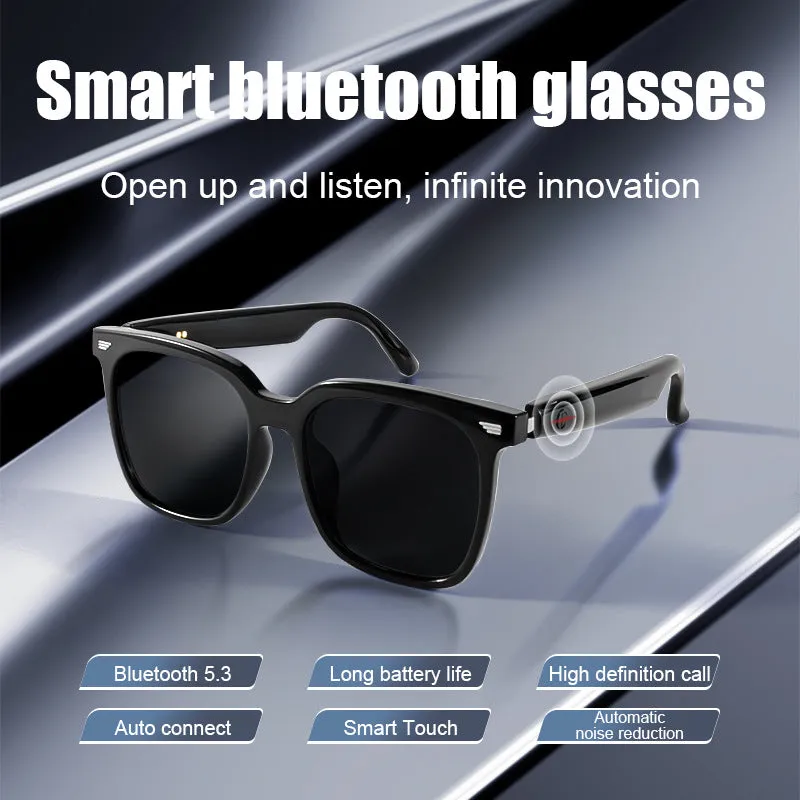 Listen To Music, Talk, Drive and Navigate, UV-proof Polarized Bluetooth Smart Glasses