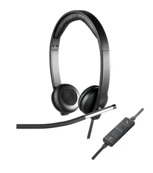 Logitech H650e Stereo Headset On Ear Kabelgebunden