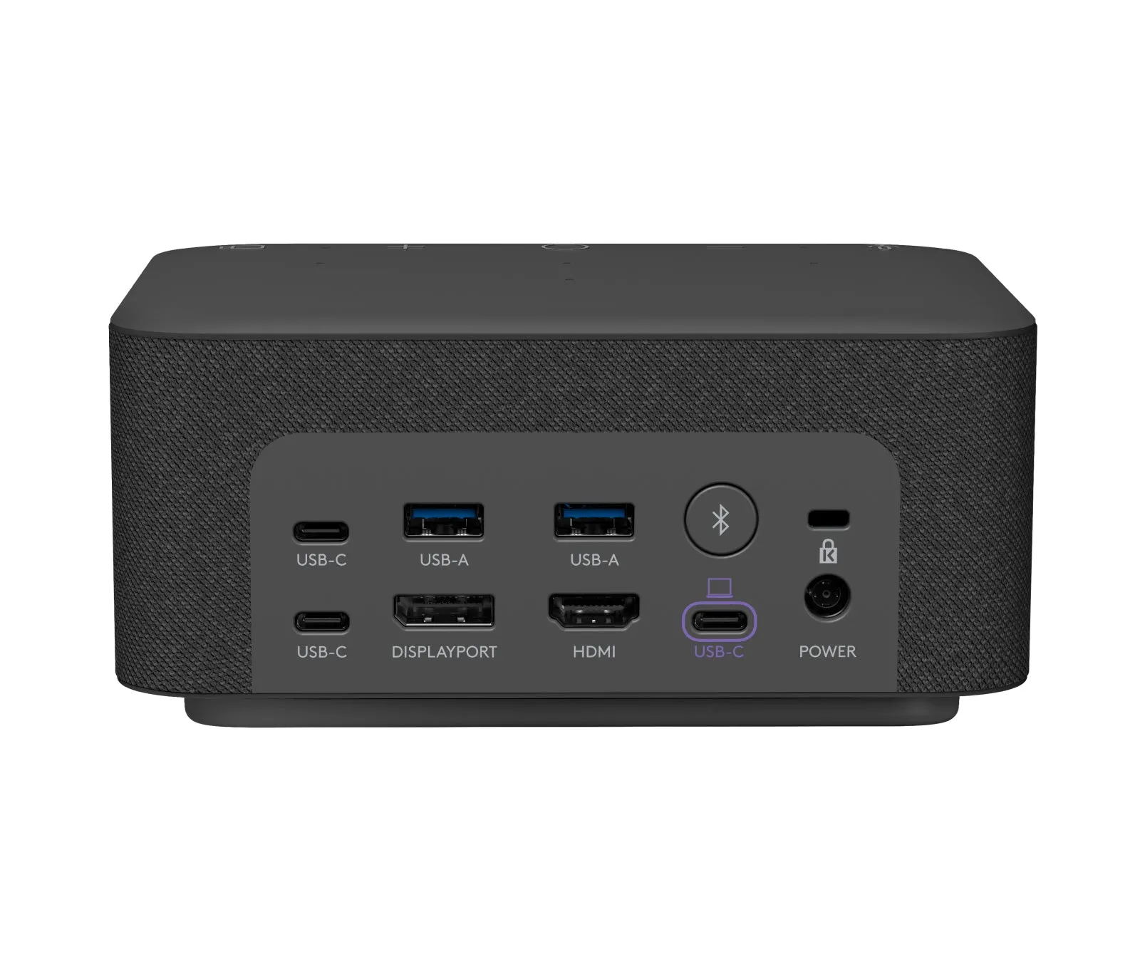 Logitech Logi Dock For Uc Dockingstation Usb-C Black