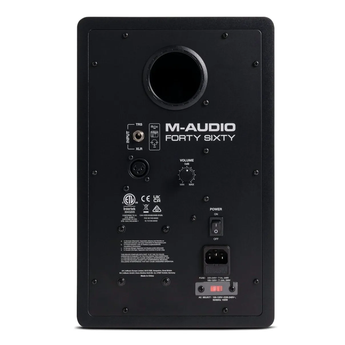 M-Audio FORTY SIXTY Forty Series Bluetooth Studio Monitor (Single) - 6.5"