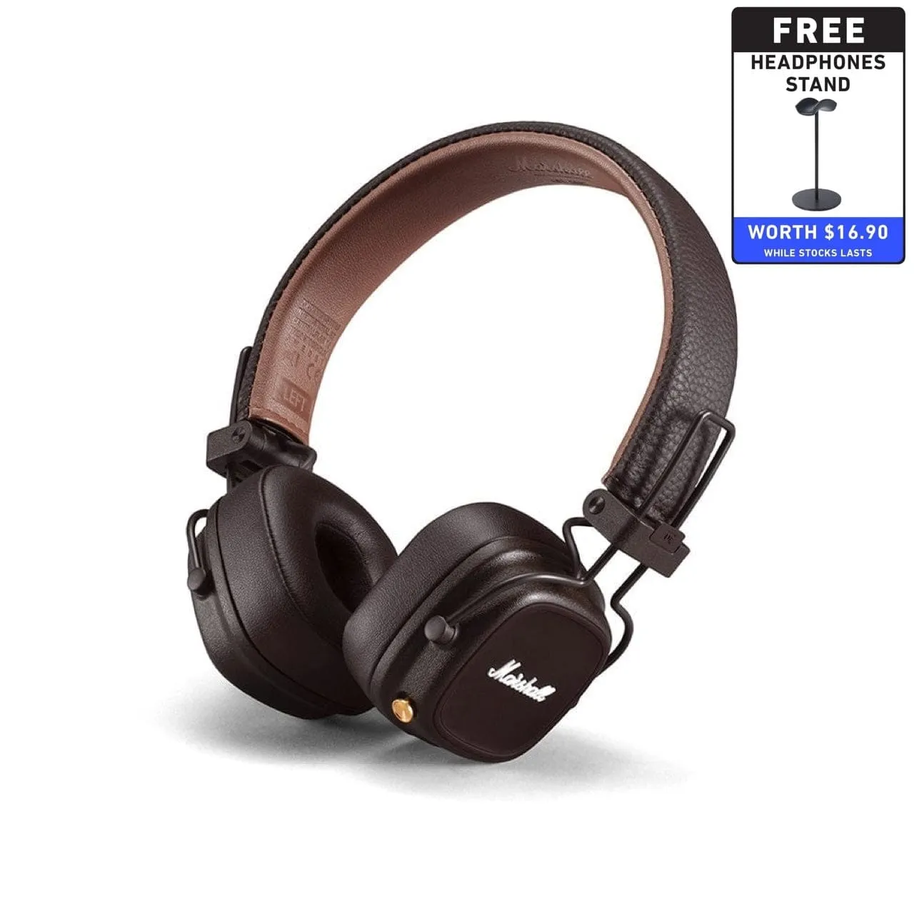 Marshall Major IV Wireless Over-Ear Bluetooth Headphones