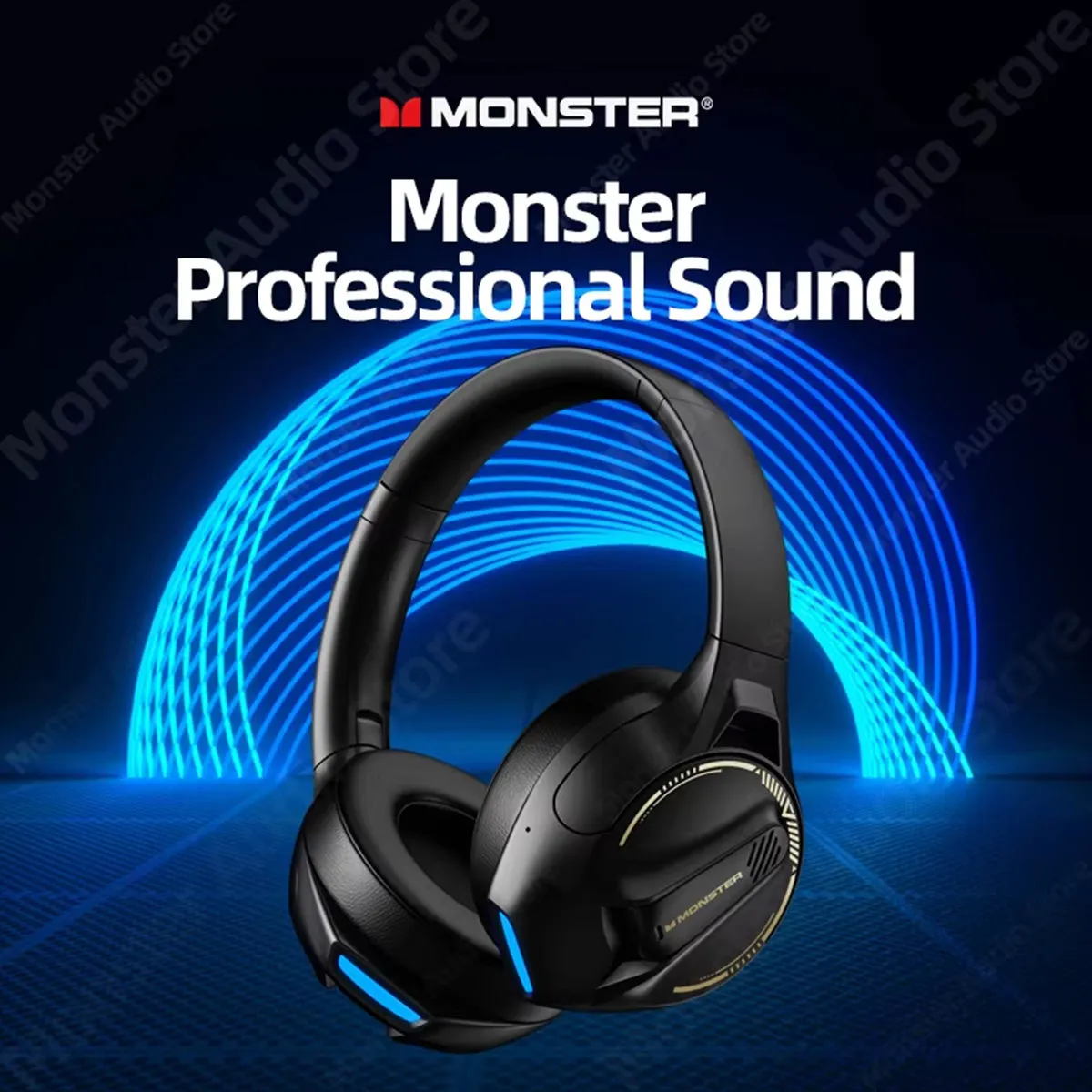 MONSTER XKH03 ANC Bluetooth Wireless Headphones with Mic