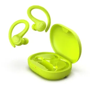 New - JLab Go Air Sport True Wireless Bluetooth Headphones - Neon Yellow