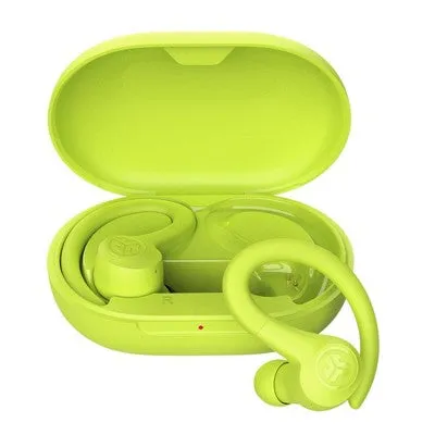 Open Box - JLab Go Air Sport True Wireless Bluetooth Headphones - Neon Yellow