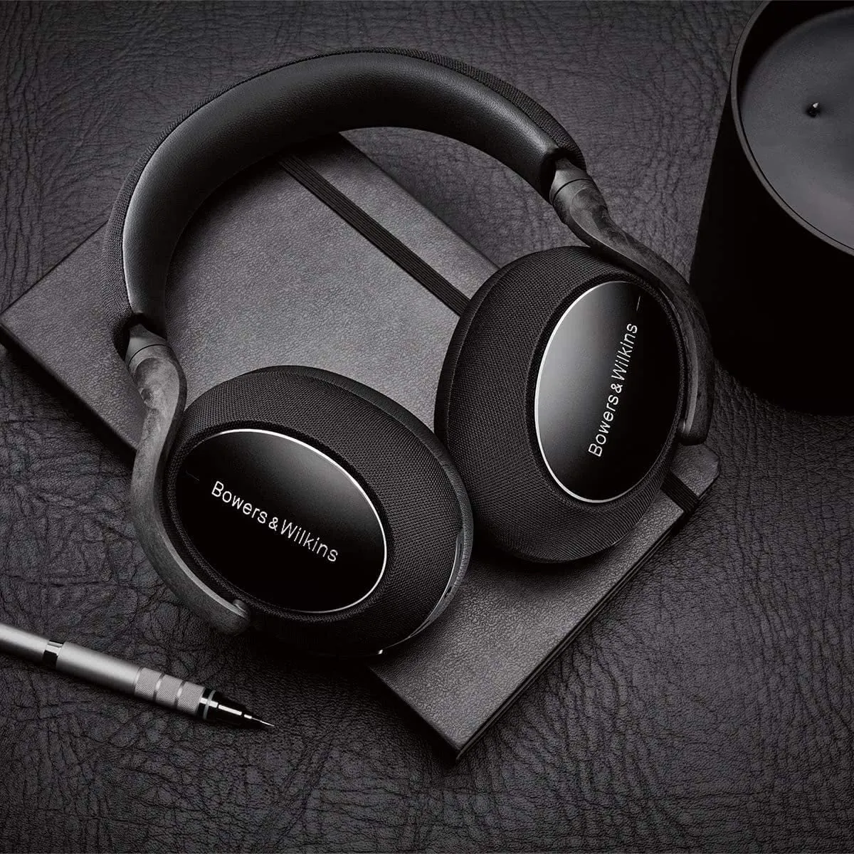 Px7 over Ear Wireless Bluetooth Headphone, Adaptive Noise Cancelling - Carbon Edition