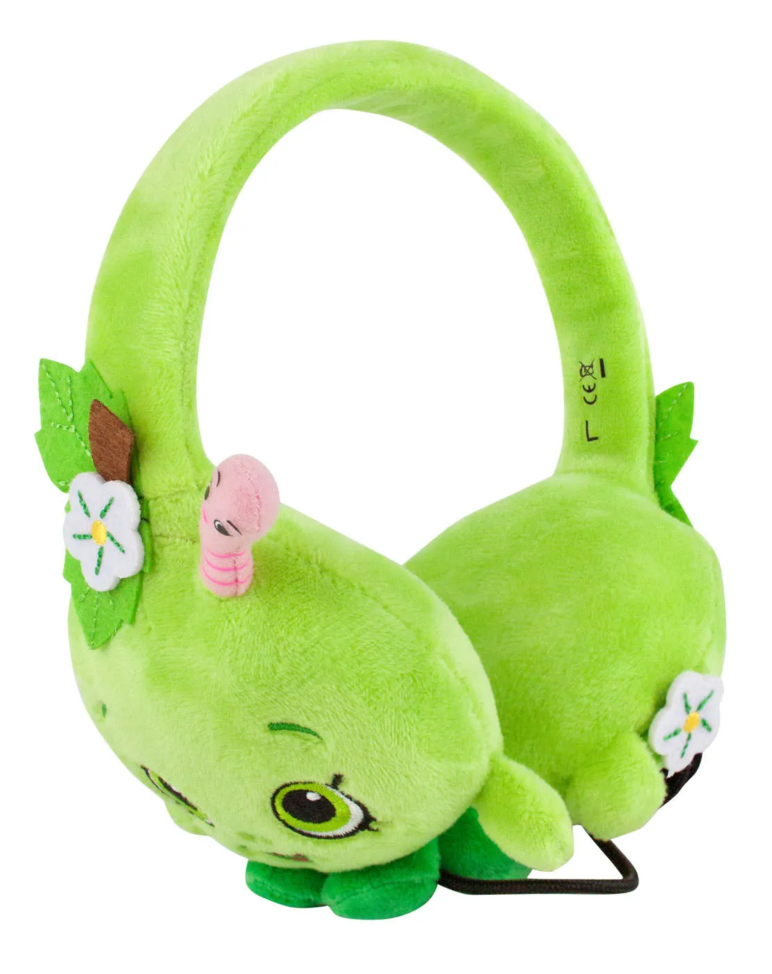 Shopkins Girls Green Foldable Headphones