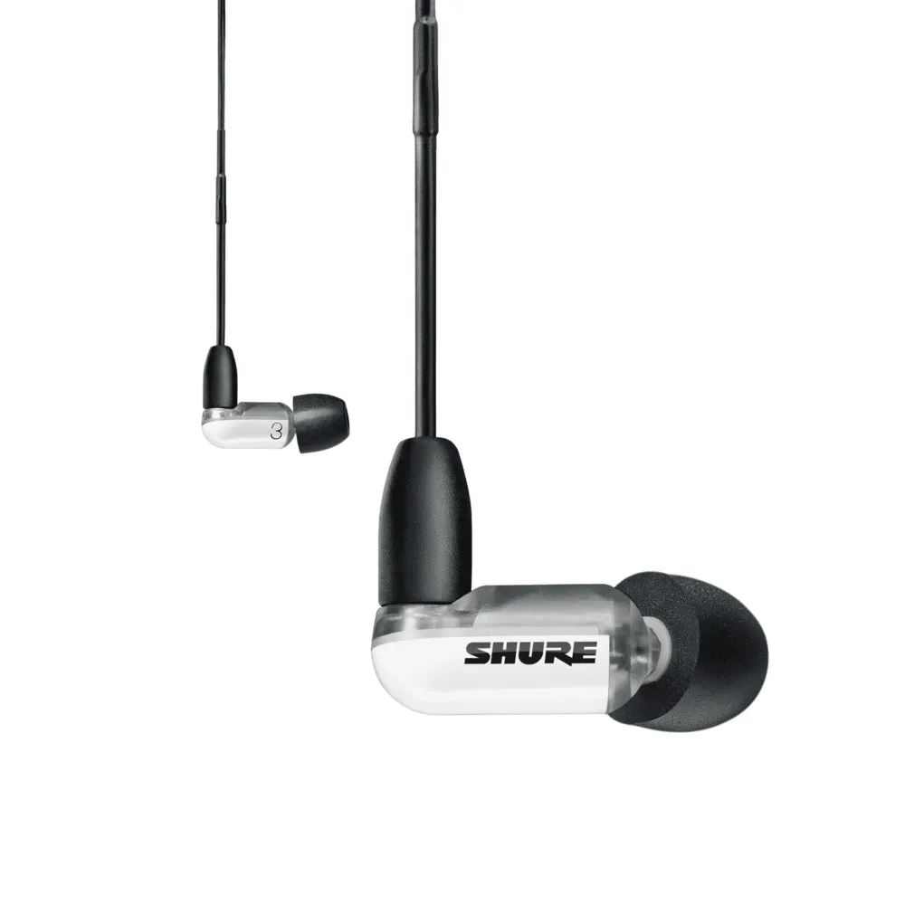 Shure AONIC 3 Wired Sound Isolating Earphones with Remote   Mic (Open box)