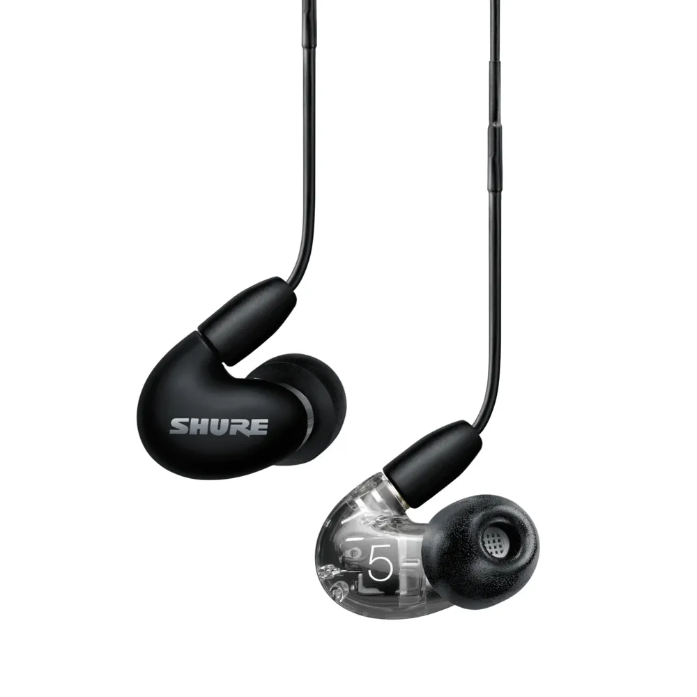 Shure AONIC 5 Wired Sound Isolating Earphones with Remote   Mic