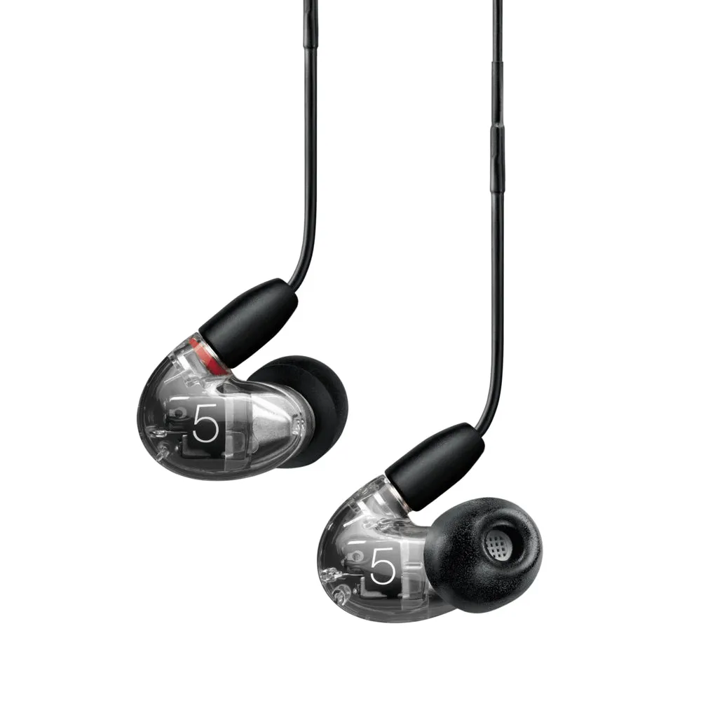 Shure AONIC 5 Wired Sound Isolating Earphones with Remote   Mic