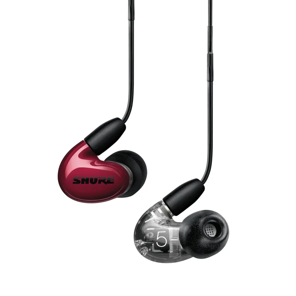 Shure AONIC 5 Wired Sound Isolating Earphones with Remote   Mic