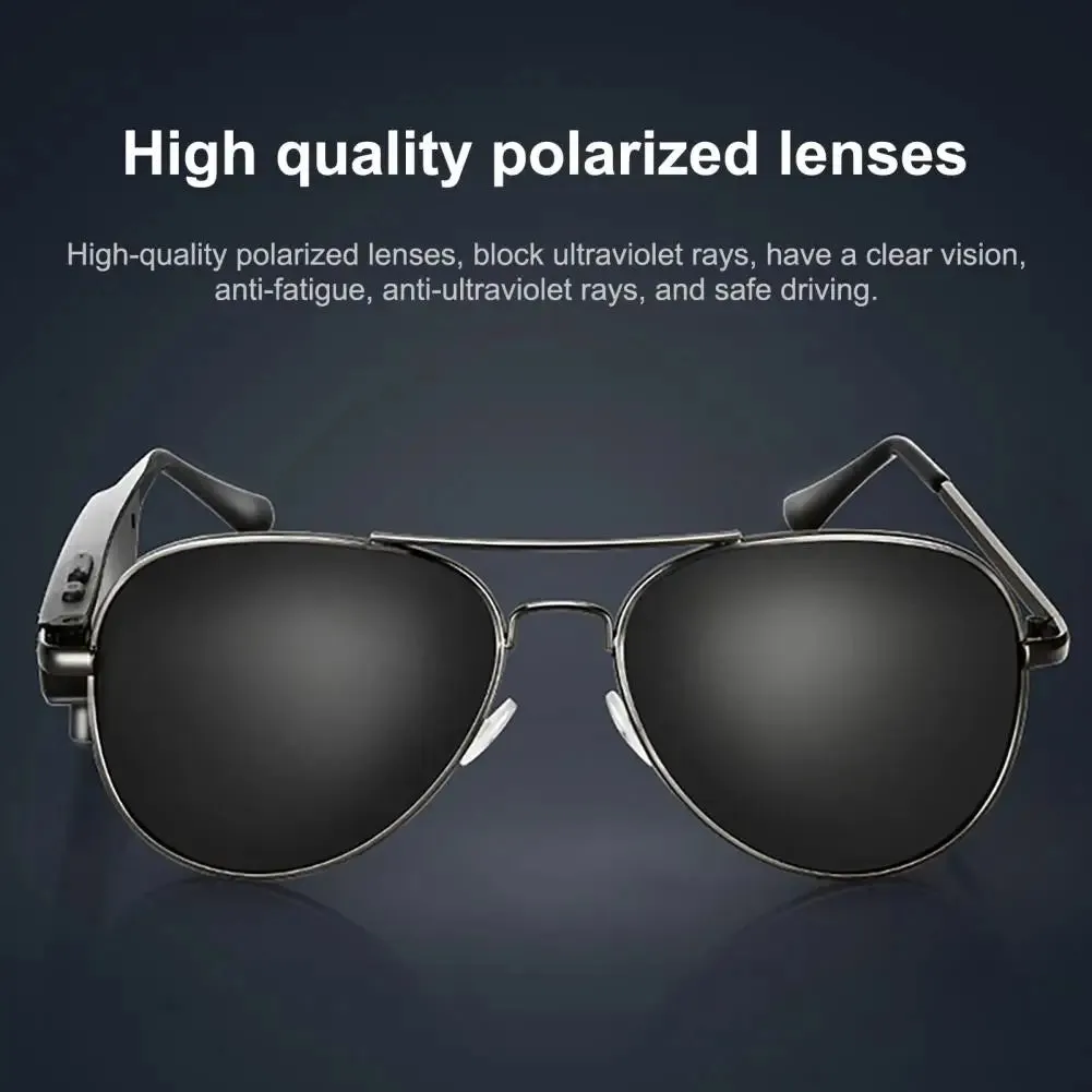 Smart Glasses Multifunctional High Fidelity Long Standby Time Bluetooth-compatible5.0 Trendy Audio Sunglasses For Driving