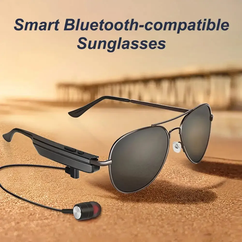 Smart Glasses Multifunctional High Fidelity Long Standby Time Bluetooth-compatible5.0 Trendy Audio Sunglasses For Driving