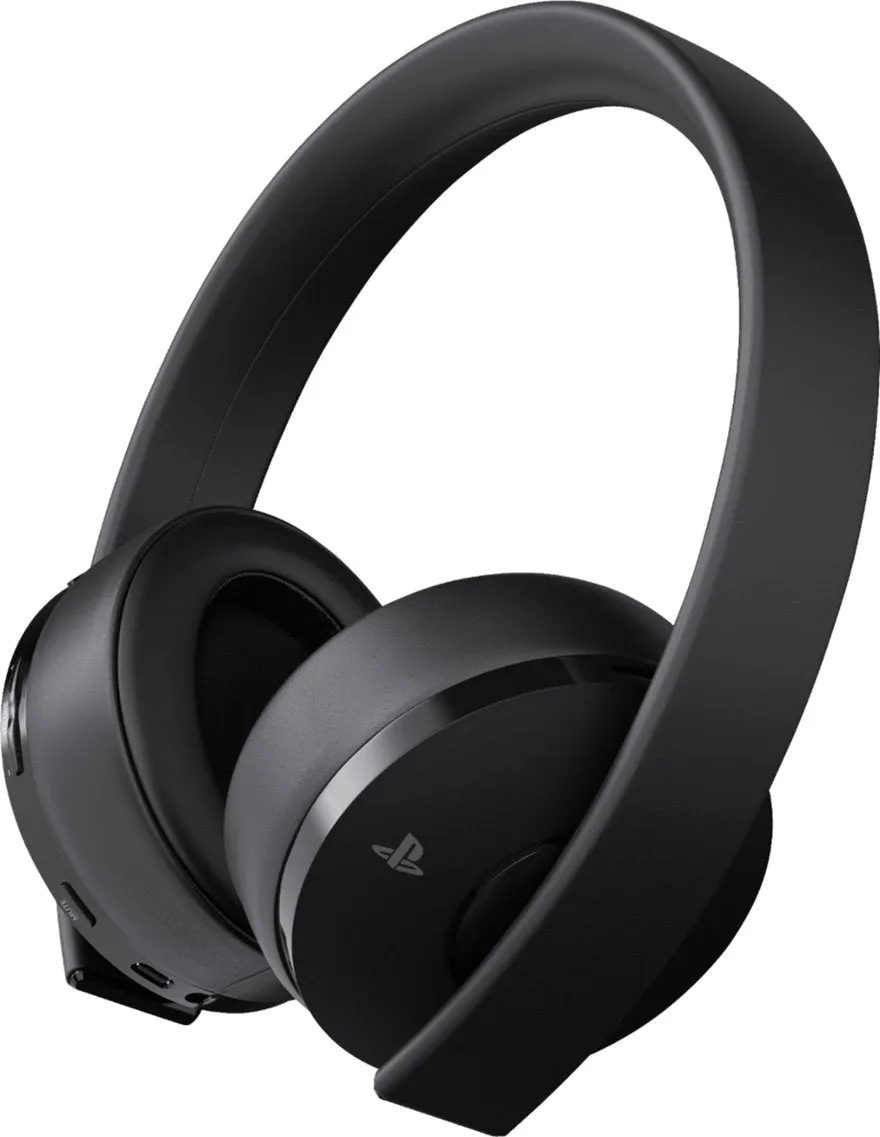 Sony - Gold Wireless Stereo Headset - Black